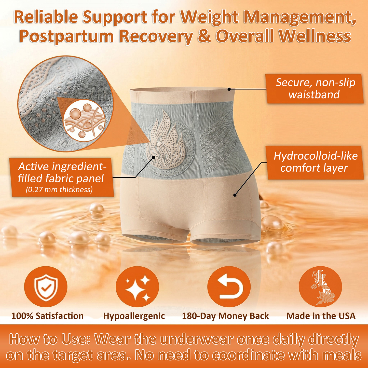 4 PAURAJU® 30-Min All-in-One Micro-Particle Fat-Burning Shorts✅(upsell)