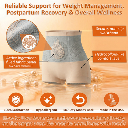 4 PAURAJU® 30-Min All-in-One Micro-Particle Fat-Burning Shorts✅(upsell)